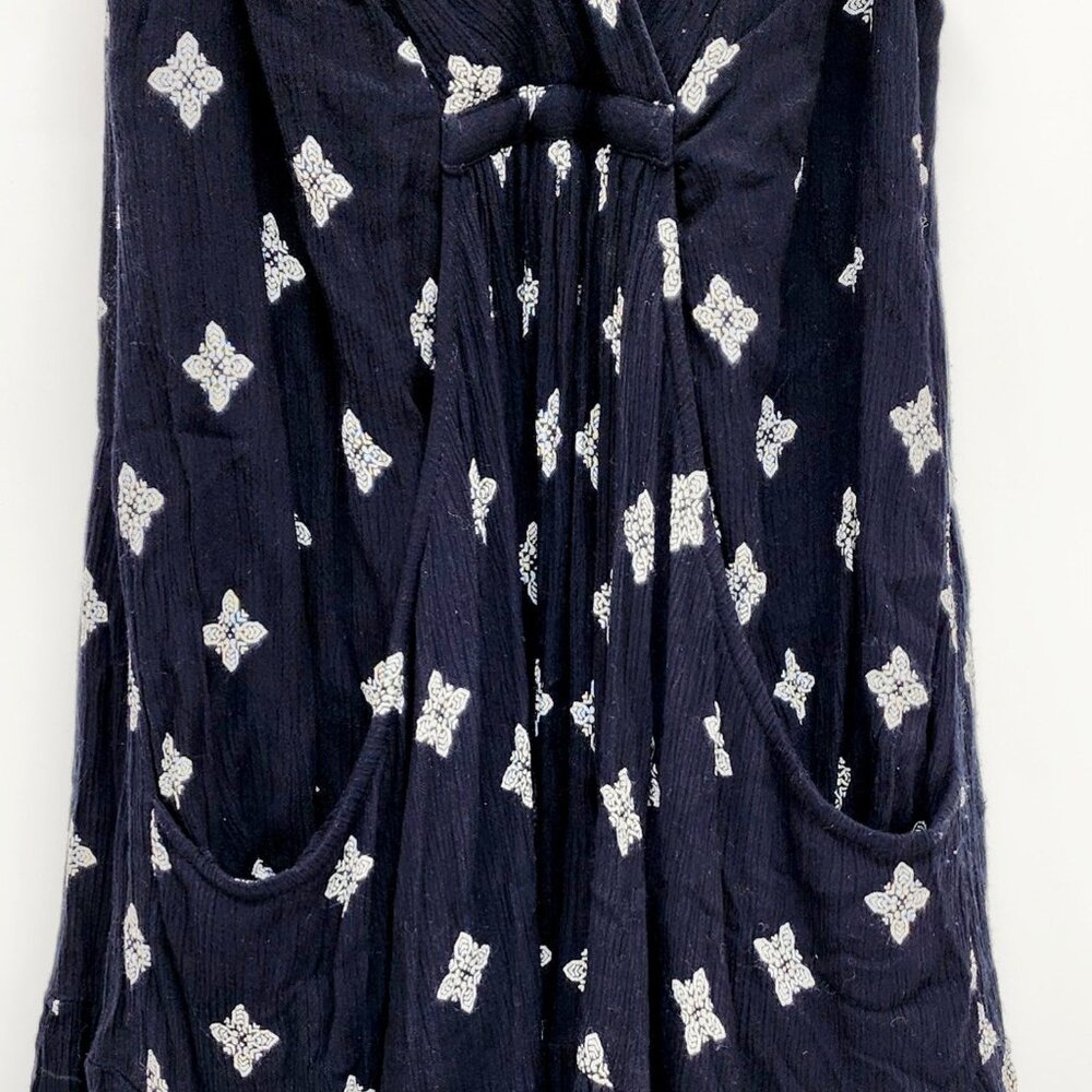 Free People Dress Womens Sleeveless Black & White Print Rayon Blend Size S - Picture 10 of 13